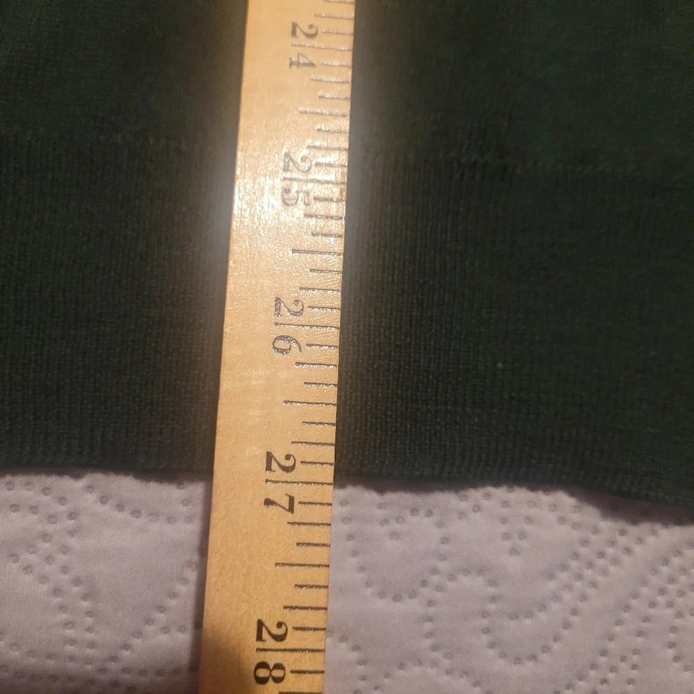 Vtg Gieves Hawkes Collared Sweater Mens Large Pure Wool Pullover Green Black 2pc
